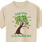 Going Green Personalized Organic T-shirt